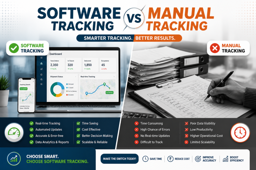 Software vs Manual Tracking
