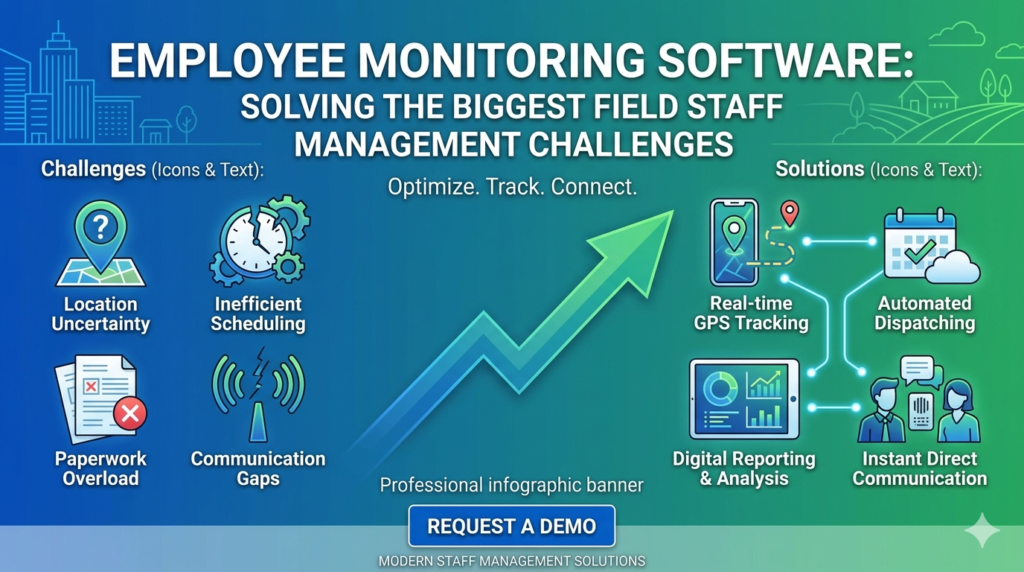 Employee Monitoring Software: Solving the Biggest Field Staff Management Challenges